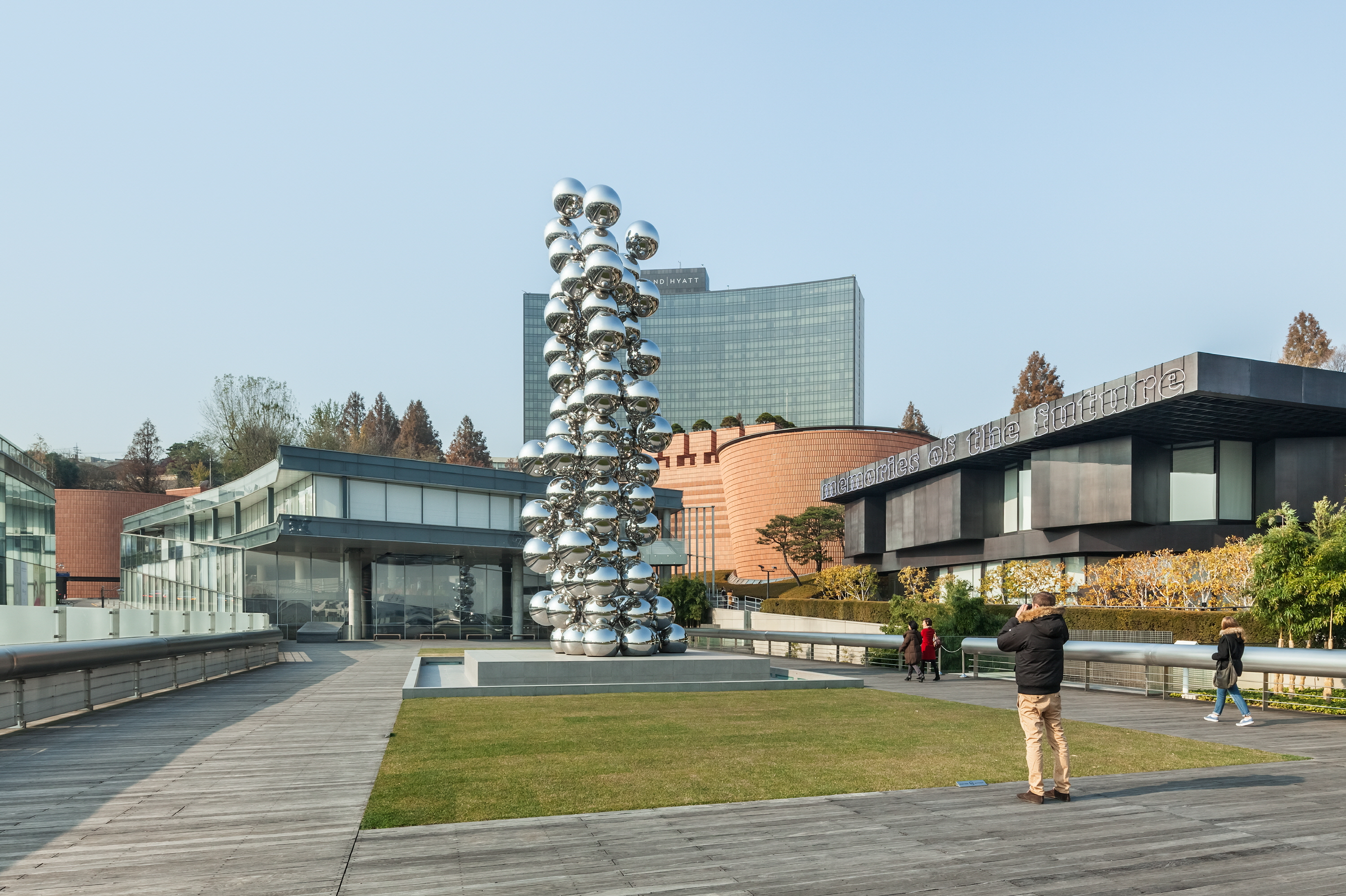 View of Leeum Museum of Art. Courtesy of Leeum Museum of Art. Photo: Shin Kyungsub.